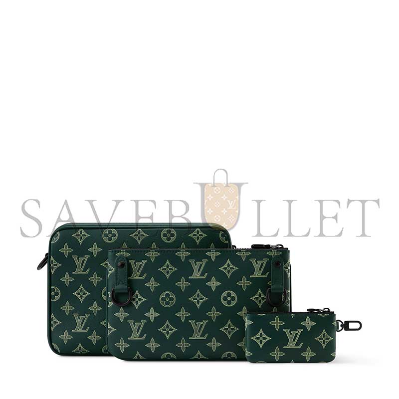 LOUIS VUITTON MASTER TRIO MESSENGER M27154 (25*18.5*7cm) 